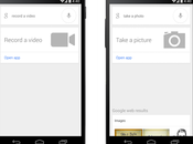 Búsqueda Google Android incorpora comandos para capturar fotos vídeo