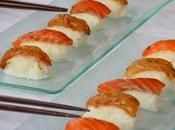 Nigiri Salmón Gambas
