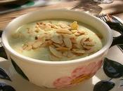 Sopa almendras, recetas navidad