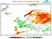 Previsión meteorológica Abril Mayo 2014 según NOAA ECMWF