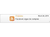 Facebook sigue compras