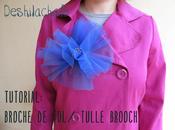 Tutorial: broche tulle brooch