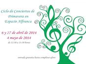 Conciertos primavera