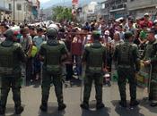 Extrema violencia disturbios Venezuela.