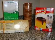 Flan chocolate blanco