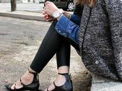black denim