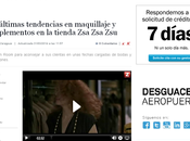 “Las últimas tendencias maquillaje complementos tienda Zsu” Heraldo.es