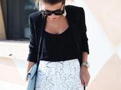 Cracked Effect Skirt