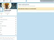 Twitter estaría probando notificaciones través navegador