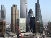 Nuevos rascacielos forma centro Londres