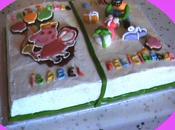 Tarta libro cumpleaños