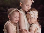 Fotografía tres niñas luchan contra cáncer infantil
