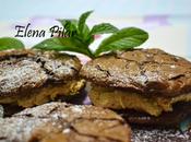Brownie cookies rellenas crema mantequilla cacahuete