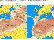 España: Previsión intrusión polvo africano abril 2014