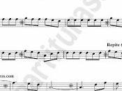 Último Mohicano partitura para Flauta banda sonora película