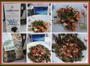 Tallarines wakame pulpo Agua