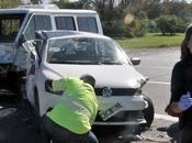 menos veinte autos chocaron autopista Buen Ayre: muerto heridos