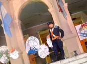 Reinicio clases profesorado riojano acampe