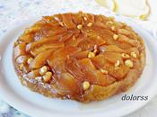 Tarta tatin avellanas