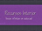 Líneas infinitas Autocad