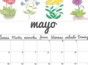 Imprimible: Calendario Mayo 2014