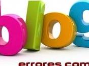 Errores frecuentes escribir Blog