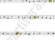 Blanca Navidad partitura para Saxofón Tenor Soprano villancico suave