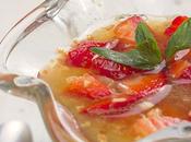 Fresas naranja cava