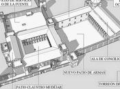 MAQUETAlcalá: Recreación virtual Alcázar Palacio Arzobispal Ciudad Alcalá Henares, hipótesis arquitectónica siglo