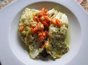 Bacalao fresco verduras microondas