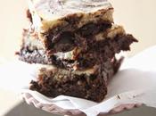 Brownie pastel queso chocolate