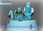 Tarta monster university, celebrando primer cumpleaños