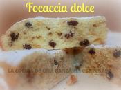 Focaccia dolce, reto dulce cocina regional italiana