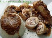 Calamares rellenos gambas