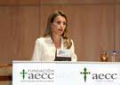 Princesa Asturias asume presidencia honor Asociación Española Contra Cáncer