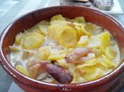Patatas horno pera
