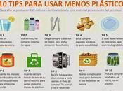 TIPS para usar menos plástico #Infografía #Consejos #Ambiental