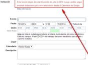 partir Julio podrán enviar Invitaciones Calendario Google emails Gmail