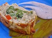 Pastel verduras vapor