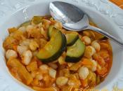 Alubias blancas verduras