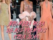 Alfombra roja premios cfda 2014