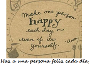 persona feliz cada día, aunque mismo: #A1000manos