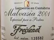 Cava Malvasía 2001 Freixenet Cuvée Prestige: Mucho para postre