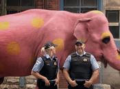 broma elefante rosa policía
