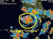 "Cristina" huracán Pacífico frente costas Michoacán(México)