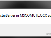Como solucionar error MSCOMCTL.OCX registrado
