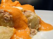 Papas aliñás salmorejo