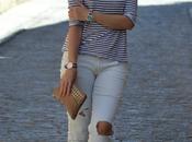 Ripped Jeans stripes