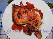 Muslo pollo horno