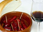 Chorizos vino